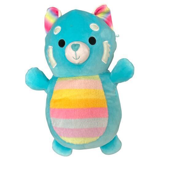 Squish Mallows Huggees 14" Vanessa The Rainbow Red Panda Plush Doll Toy - Picture 1 of 4